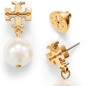 Tory Burch Moondance Pearl Drop Earrings